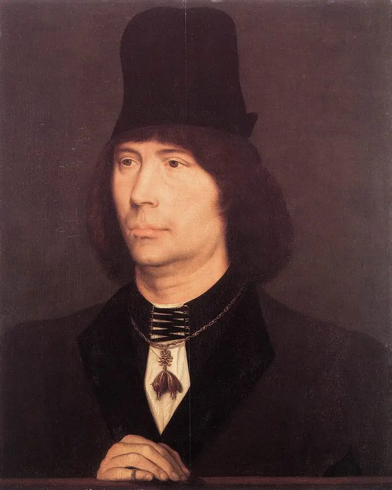 Portrett av Antoine, store illegitimate sønn av Burgund - Hans Memling