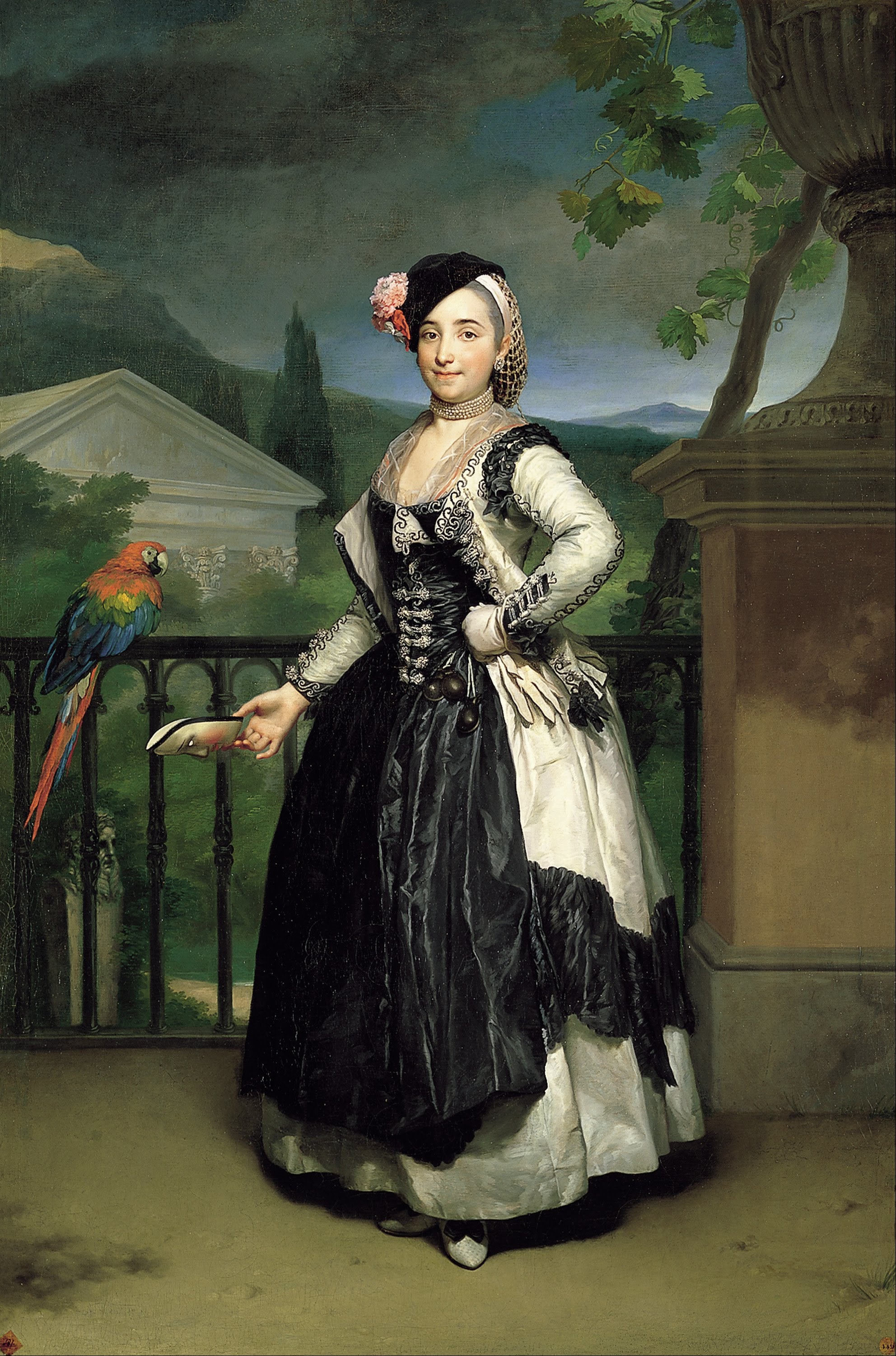 Marquesa de Llano - Anton Raphael Mengs