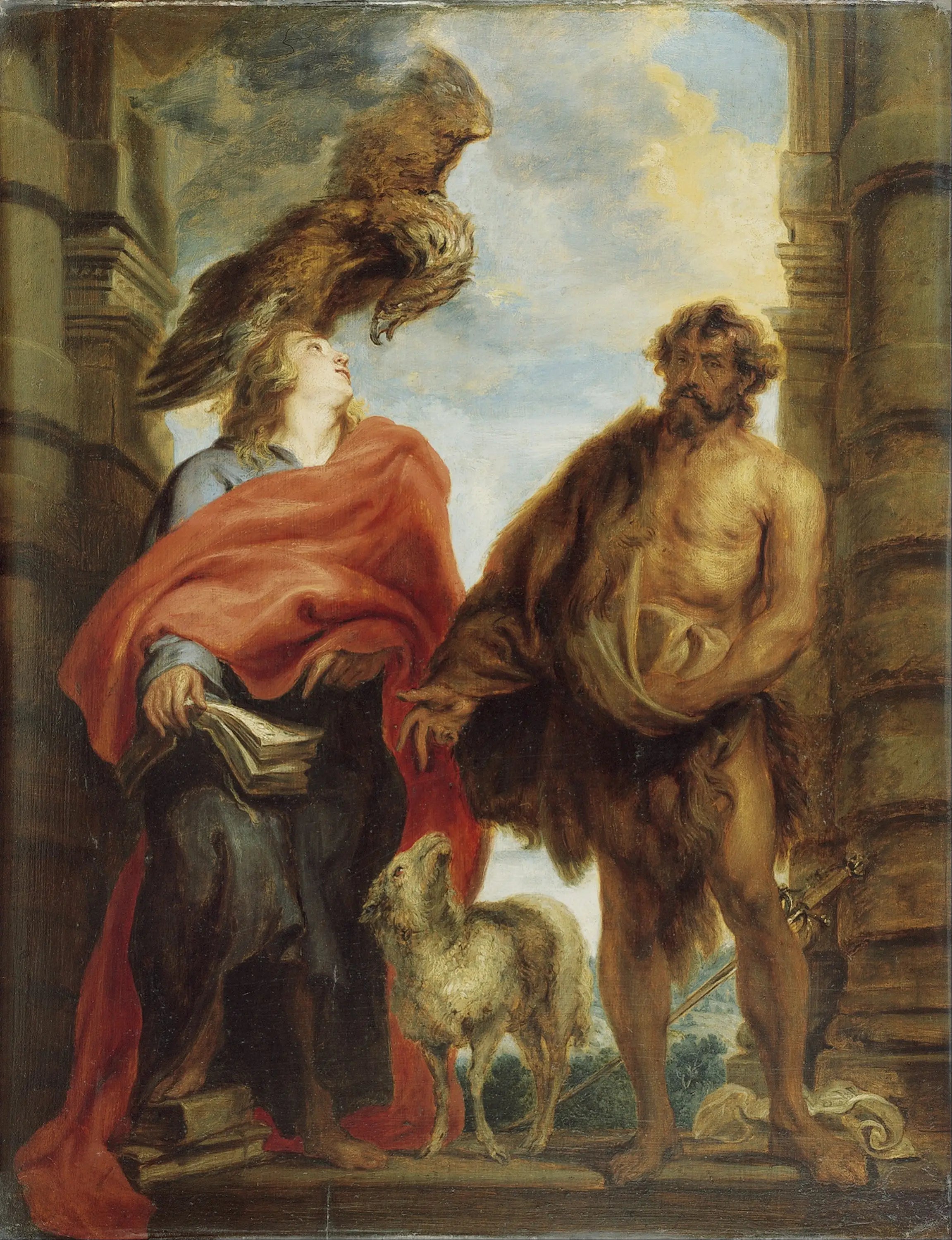 Les Deux Saints Jean - Antoine van Dyck - Alpha Reproduction