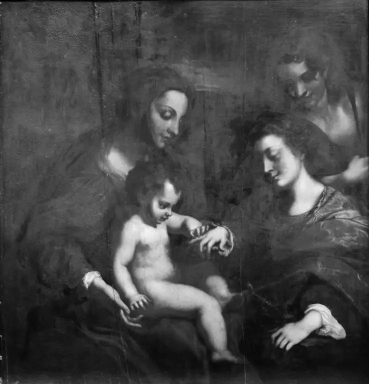 Les fiançailles de sainte Catherine - Antonio da Correggio - Alpha Reproduction