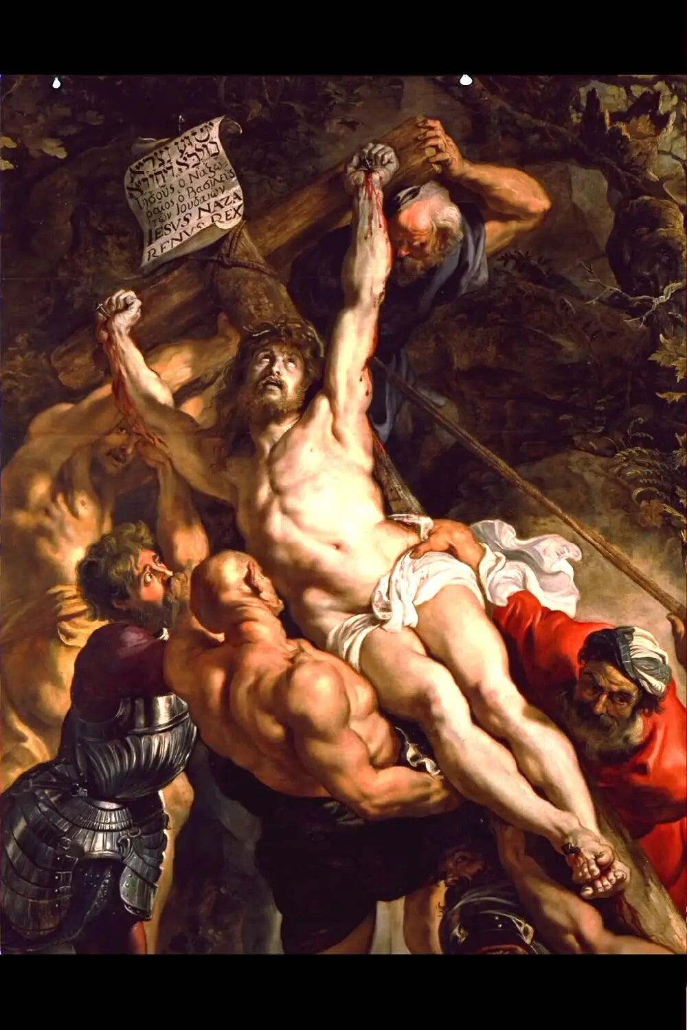 L’Érection de la croix - Peter Paul Rubens - Alpha Reproduction