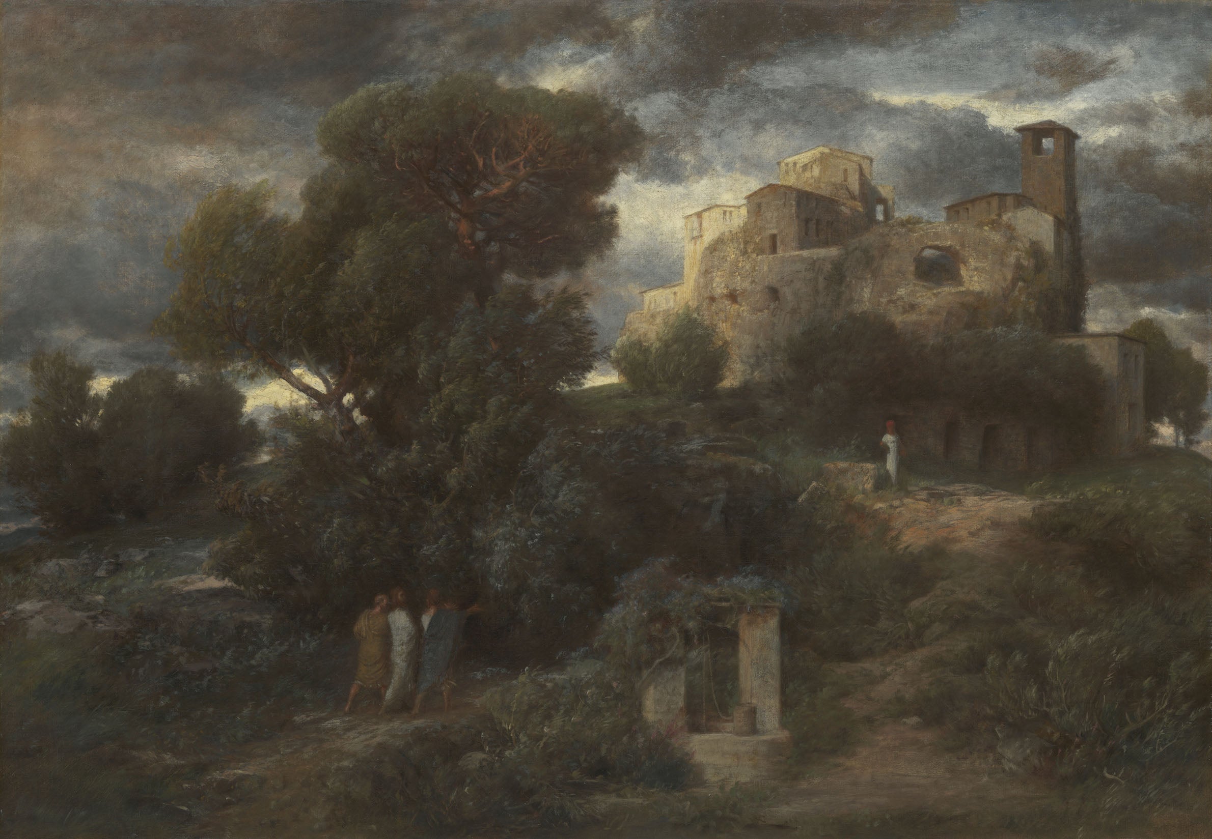 Chemin d'Emmaüs - Arnold Böcklin