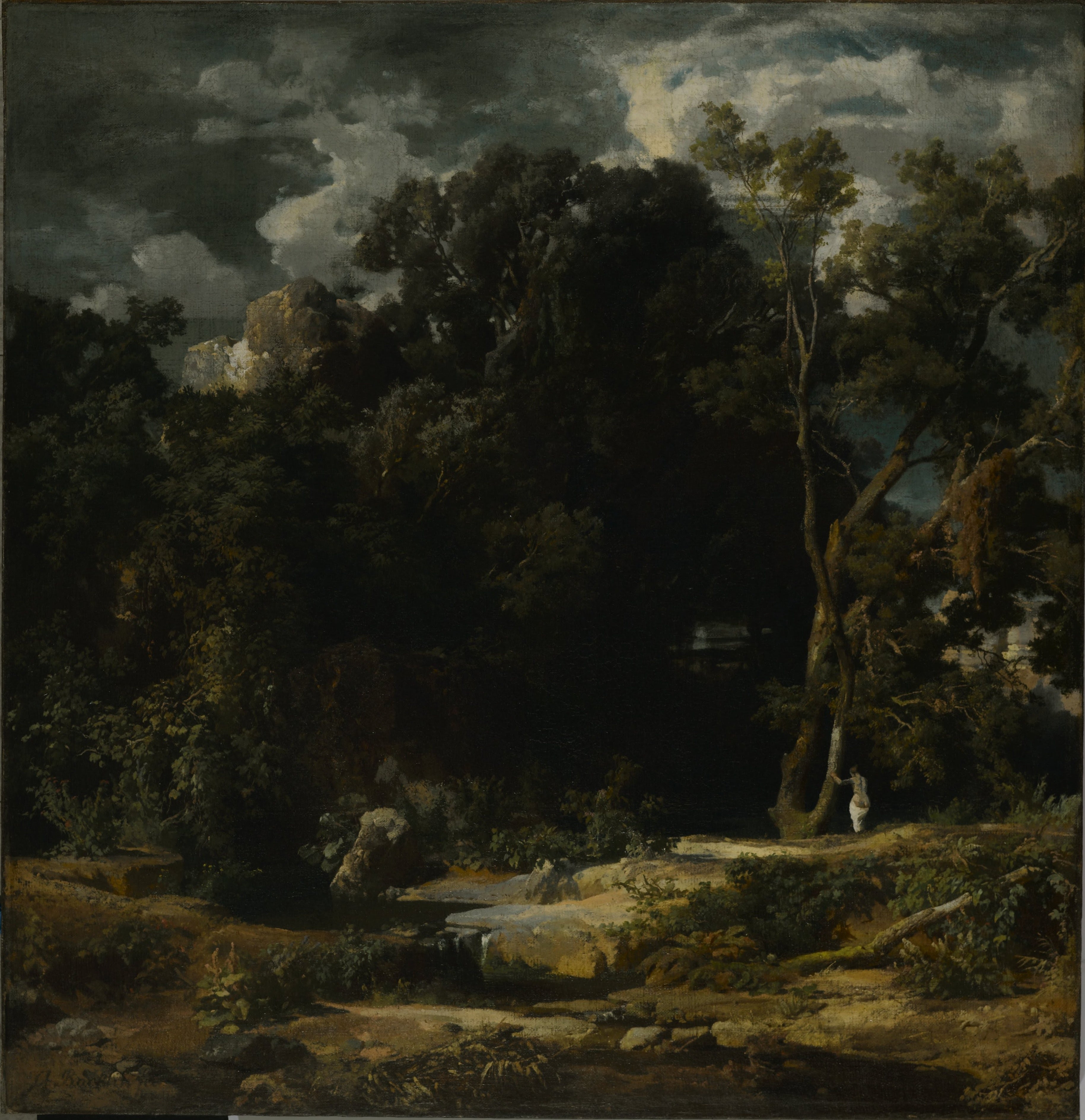 Paysage romain - Arnold Böcklin