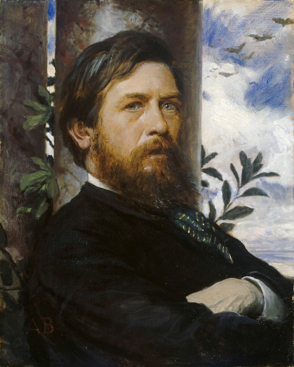 Autoportrait - Arnold Böcklin