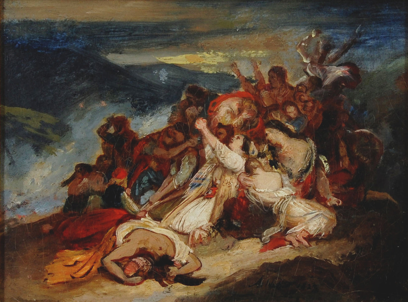 Les femmes de Souli - Ary Scheffer - Alpha Reproduction