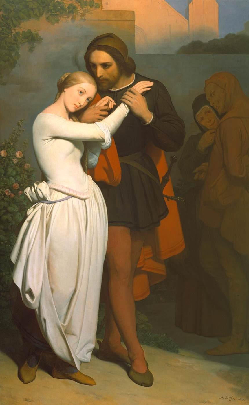 Faust et Marguerite (La séduction) - Ary Scheffer - Alpha Reproduction