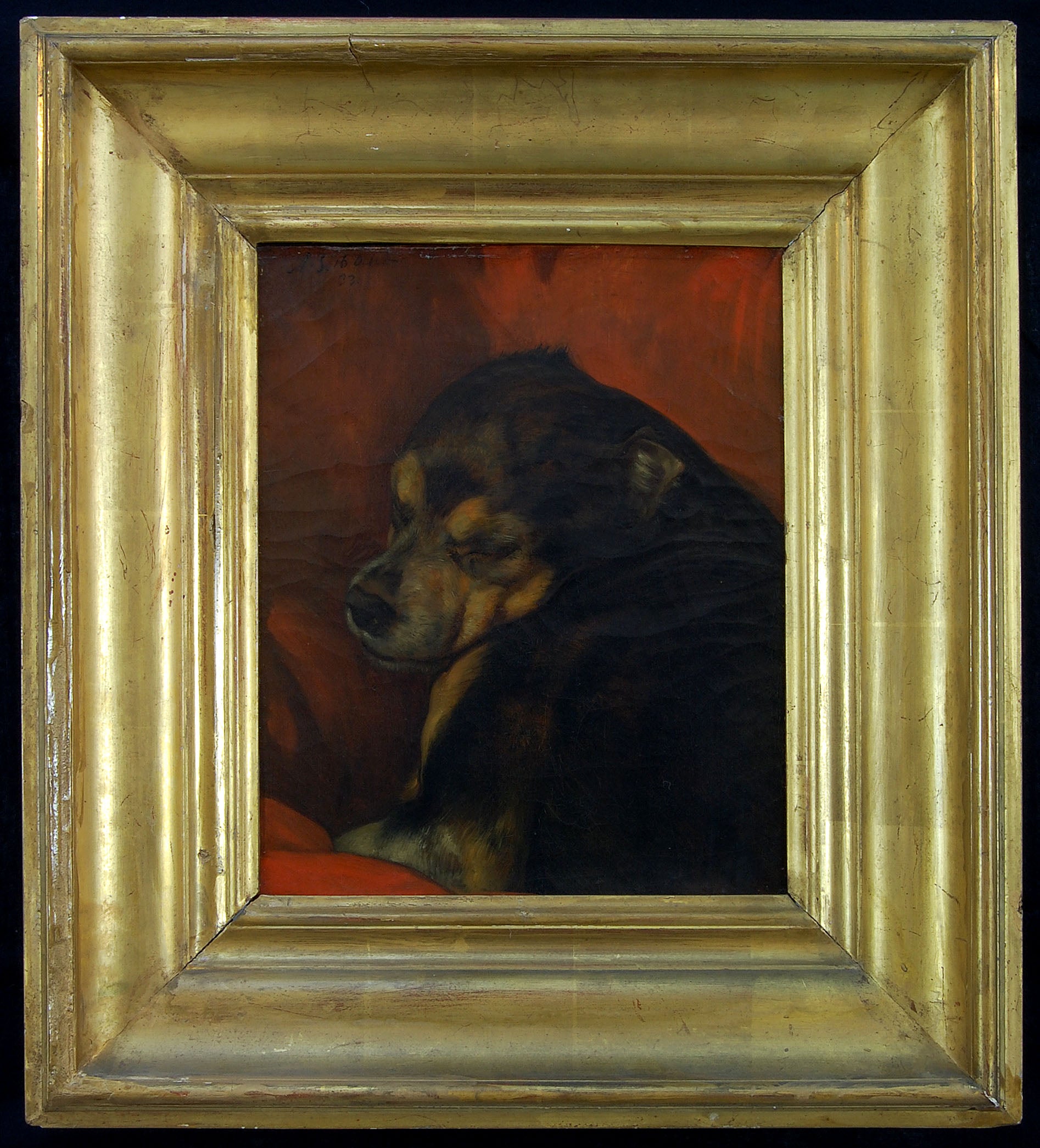 Étude sur les chiens - Ary Scheffer - Alpha Reproduction