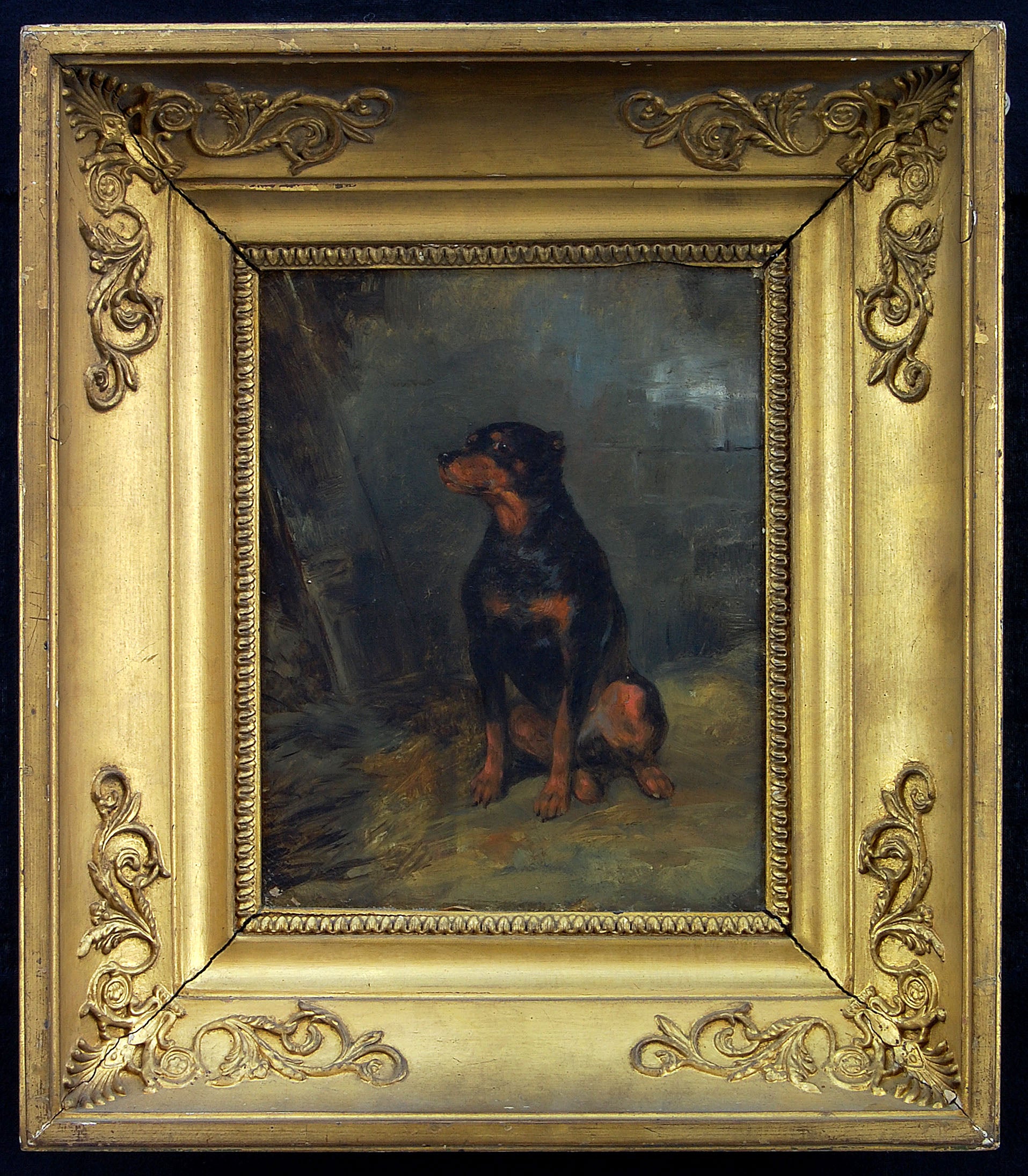 Étude sur les chiens - Ary Scheffer - Alpha Reproduction