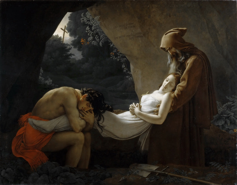 Atalas gravlegging - Anne-Louis Girodet

Source:
La mise au tombeau d'Atala - Anne-Louis Girodet