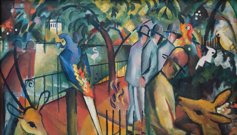 Zoologisk hage I - August Macke