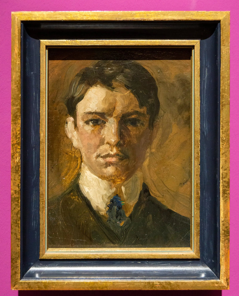 Selvportrett, 1907 - August Macke