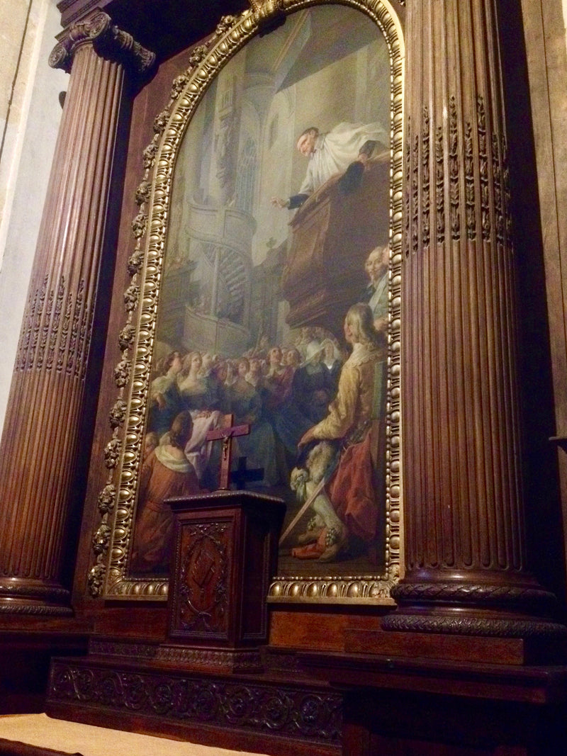 la Prédication de saint Vincent de Paul - Noël Hallé