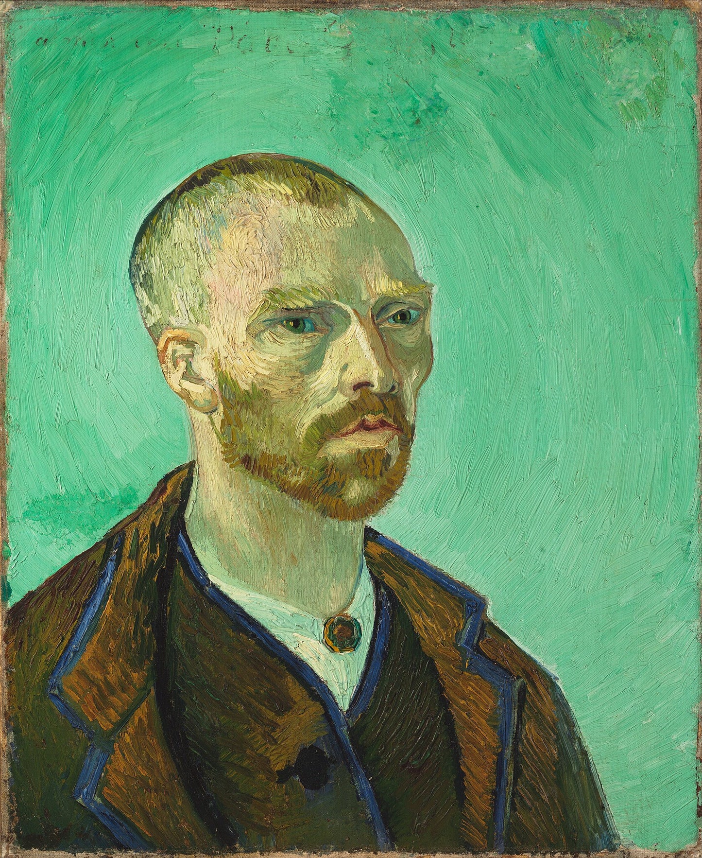 🎨 Selvportrett dedikert til Paul Gauguin – Vincent van Gogh