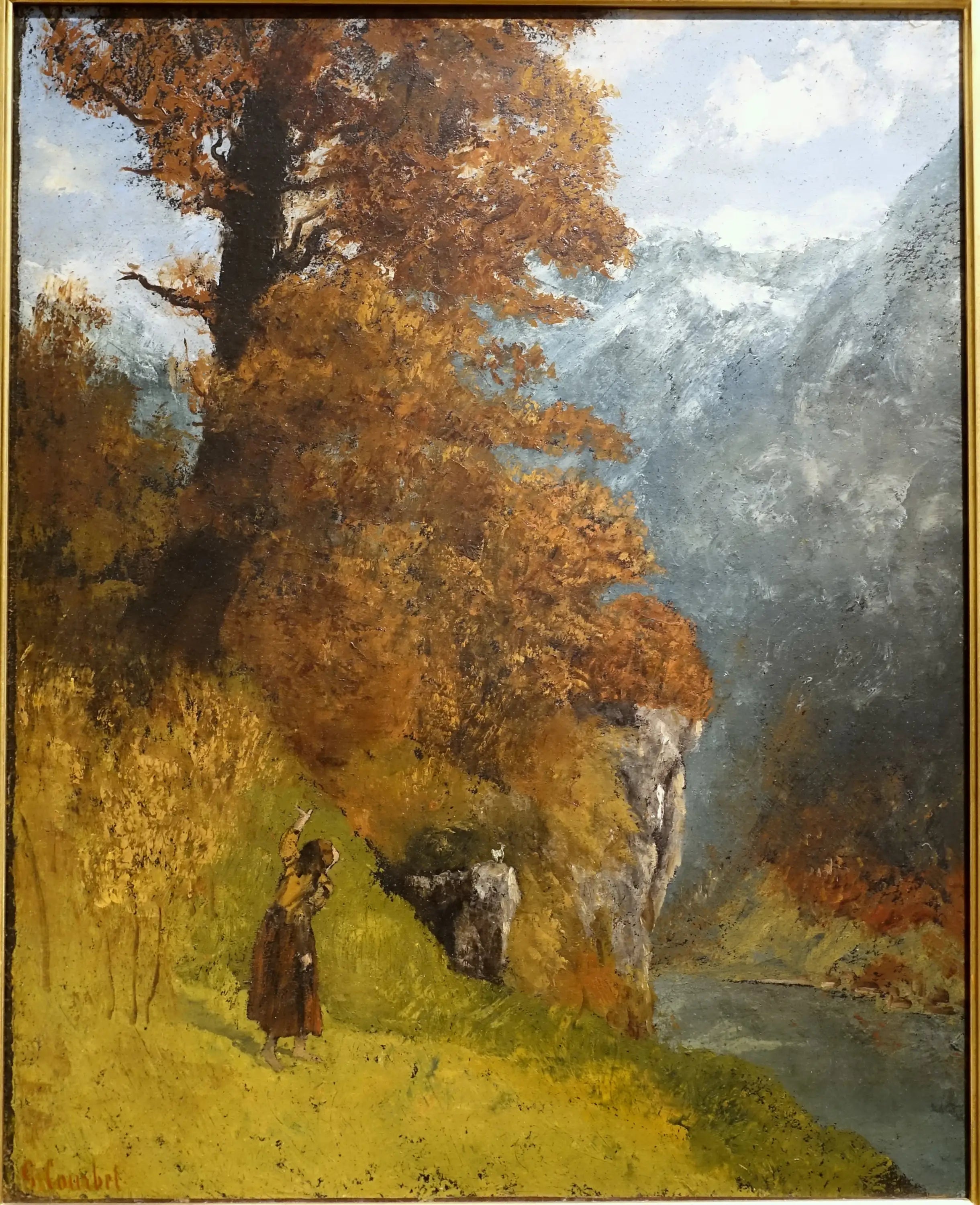 L’Automne - Gustave Courbet - Alpha Reproduction