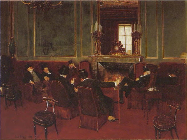 Au Club - Jean Béraud