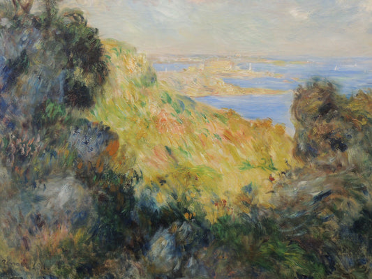 Reproduction du tableau « Baie de Salerne - Pierre-Auguste Renoir » par Alpha Reproduction en peinture à l’huile