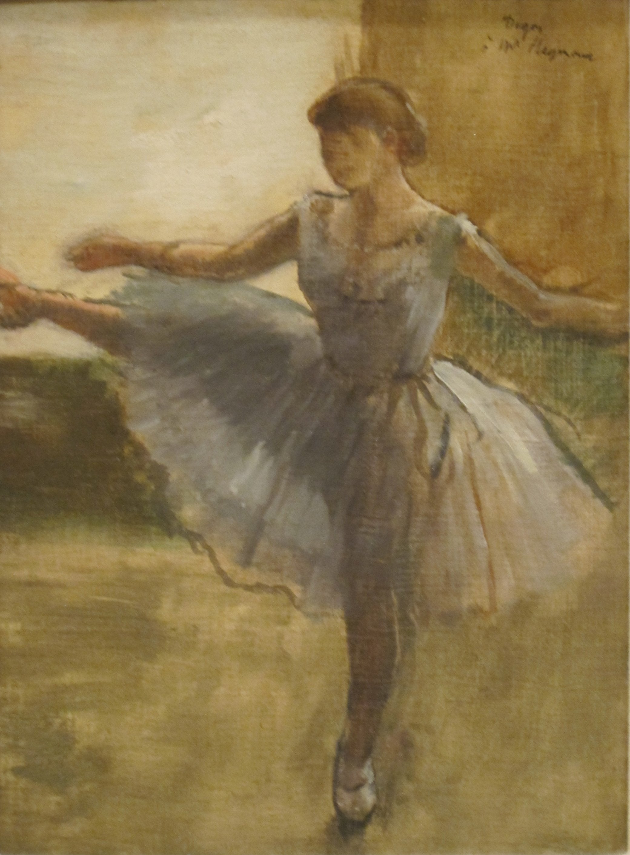 Reproduction du tableau « La ballerine - Edgar Degas » par Alpha Reproduction en peinture à l’huile