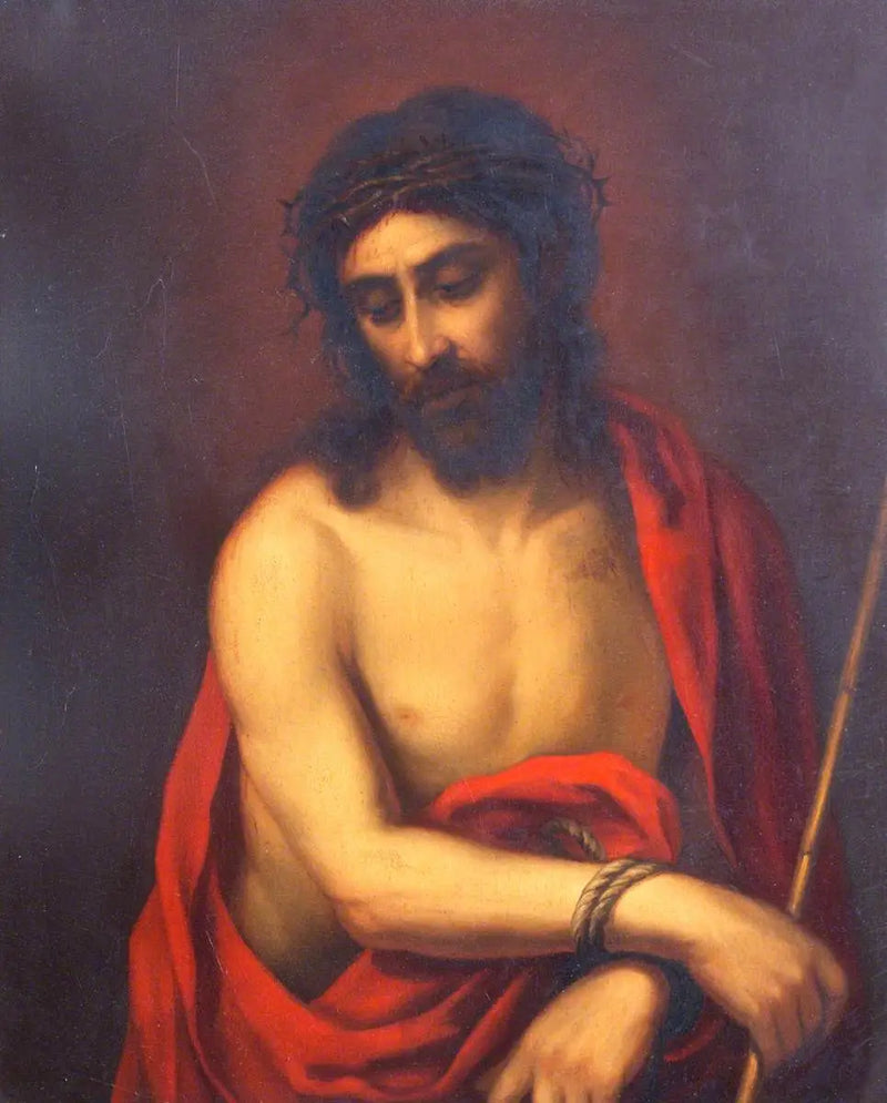 Kristus med krone av torner - Bartolomé Esteban Murillo

Source:
Le Christ couronné d'épines - Bartolomé Esteban Murillo