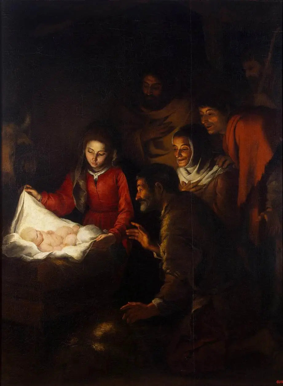 L’Adoration des bergers - Bartolomé Esteban Murillo - Alpha Reproduction