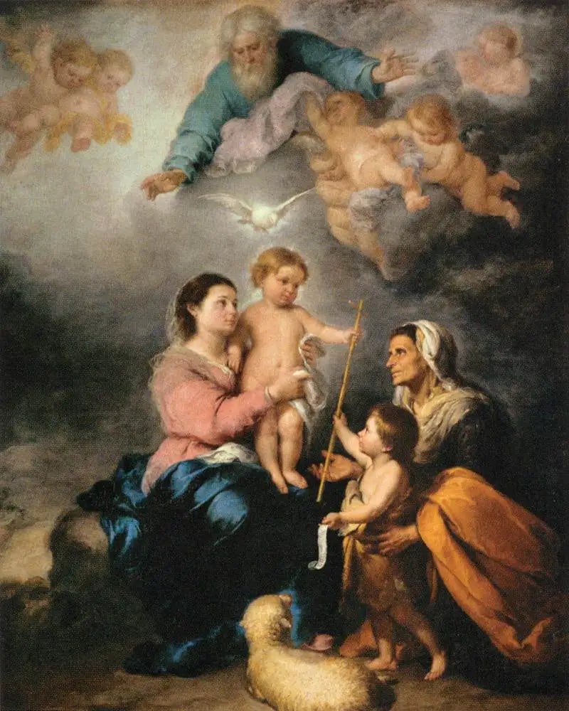 La Sainte Famille - Bartolomé Esteban Murillo - Alpha Reproduction