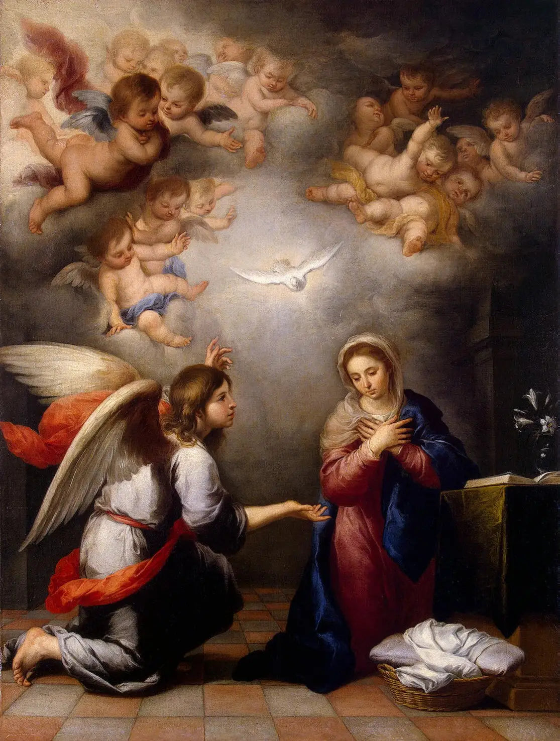 L’Annonciation - Bartolomé Esteban Murillo - Alpha Reproduction