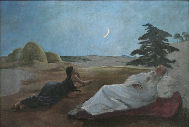 Ruth og Boaz - Frédéric Bazille