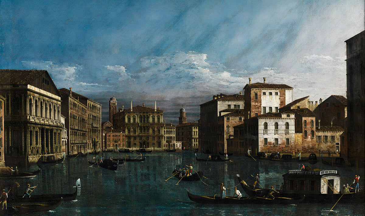 Le Grand Canal à Venise - Canaletto
