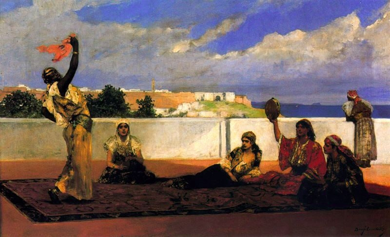 La Danse du foulard - Jean-Joseph Benjamin-Constant