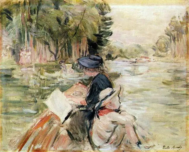 I båt - Berthe Morisot
