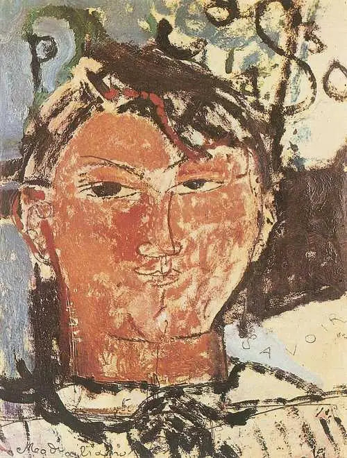 Portrett av Pablo Picasso - Amedeo Modigliani