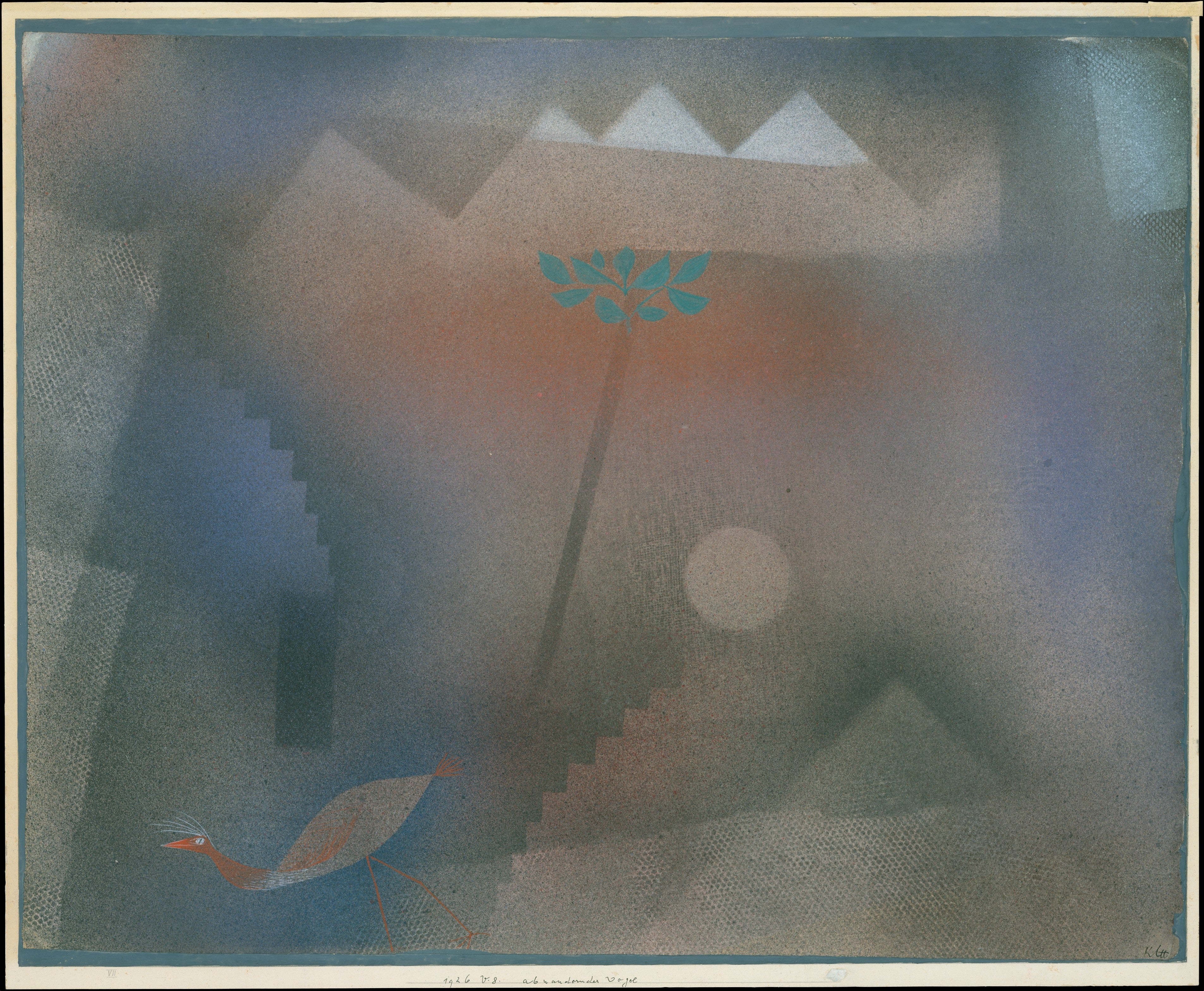 Vandrende fugl - Paul Klee