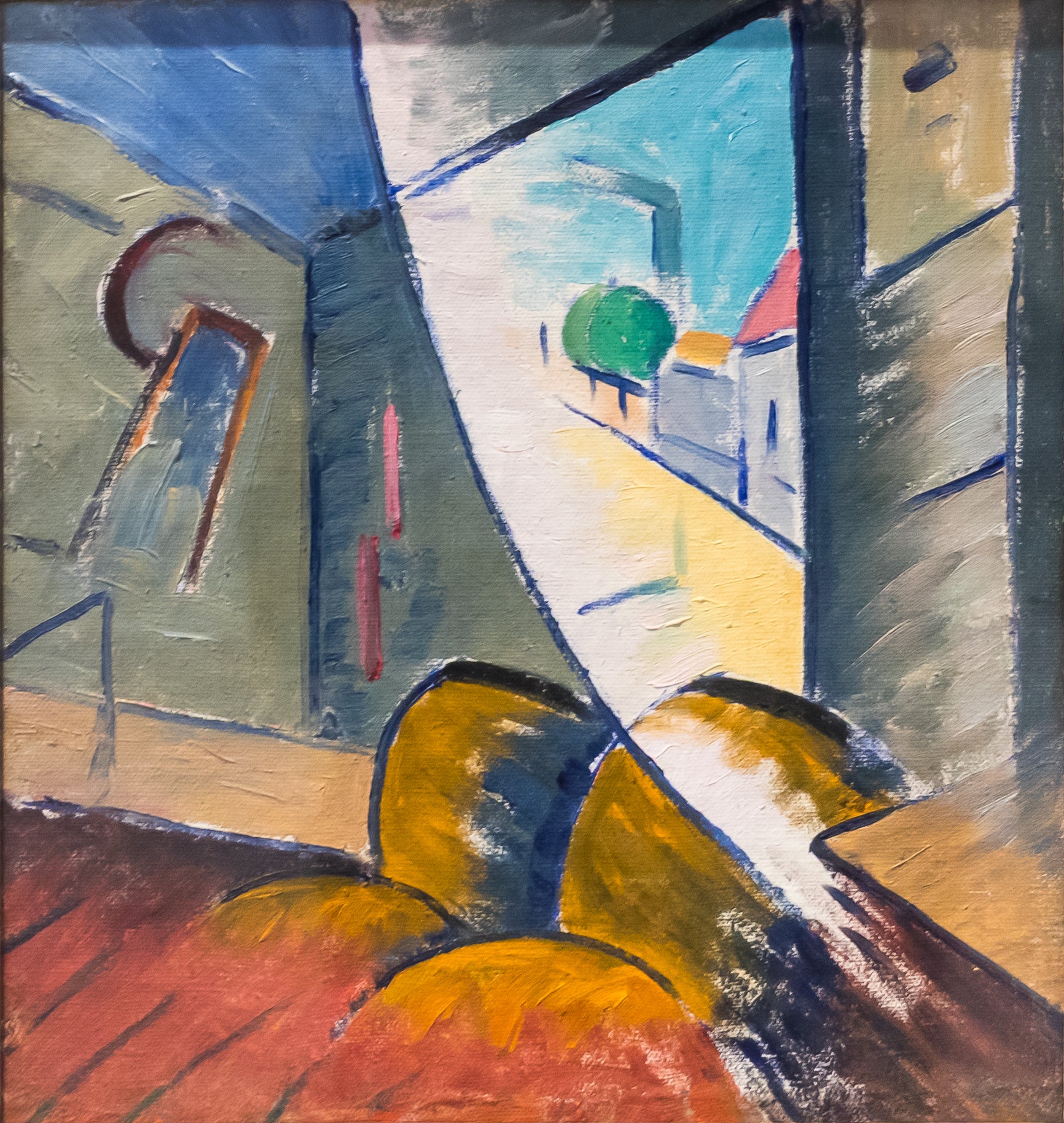 Vue de Kyiv, Oleksandr Bohomazov, 1913