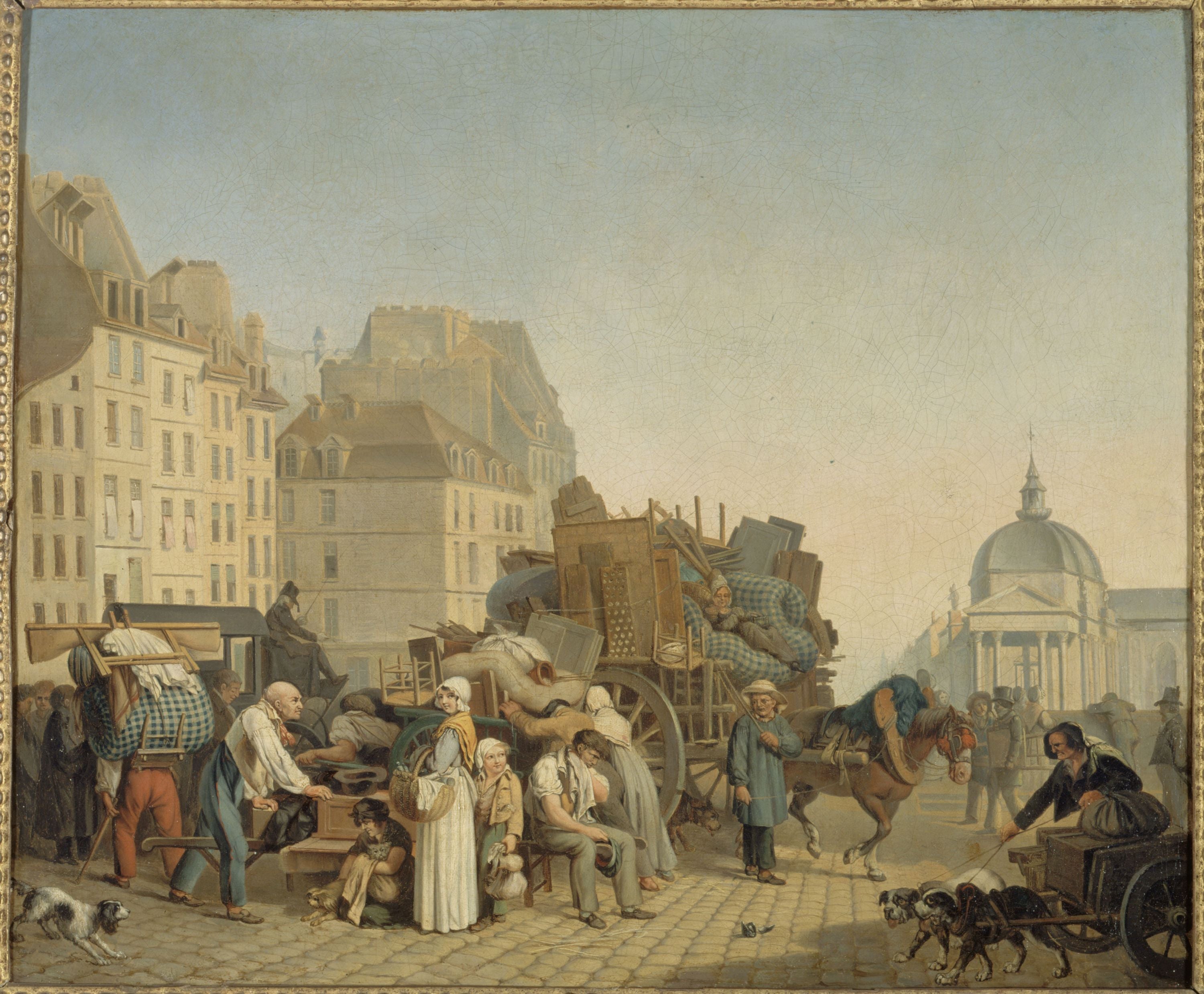 Les Déménagements - Louis-Léopold Boilly