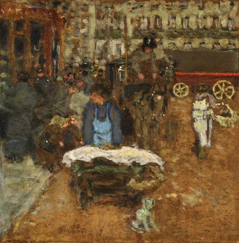 På boulevarden - Pierre Bonnard
