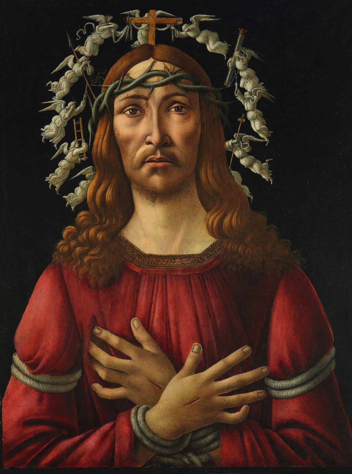 Kristus som smertefull mann - Sandro Botticelli