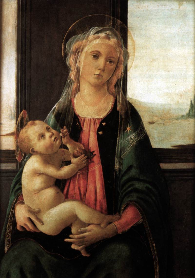 Madonnaen av havet - Sandro Botticelli