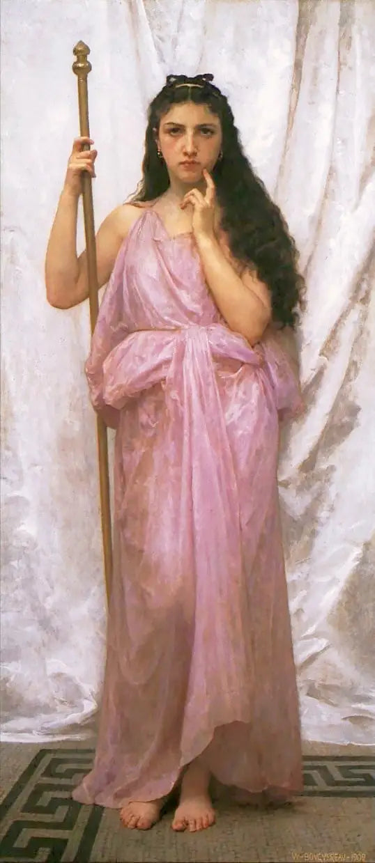 Ung Prestinne - Bouguereau