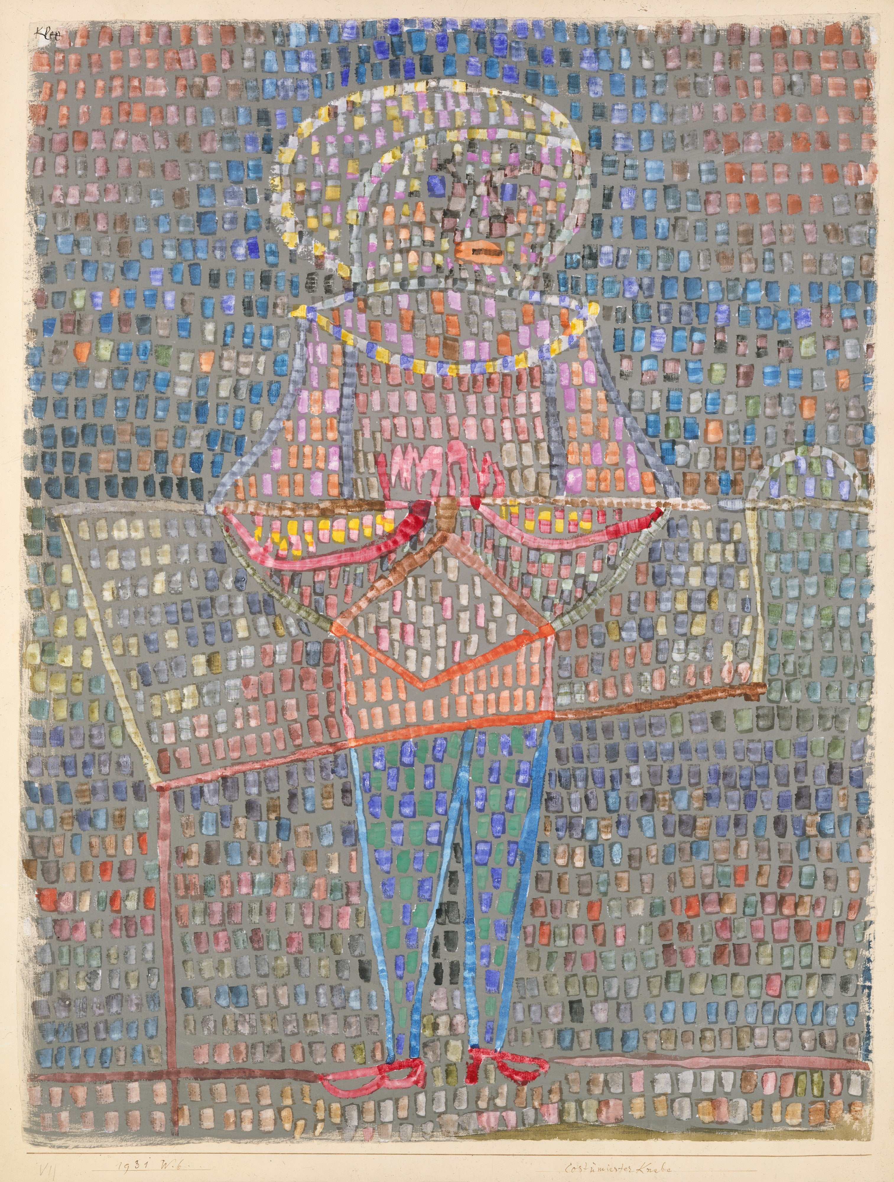 Gutt utkledd - Paul Klee