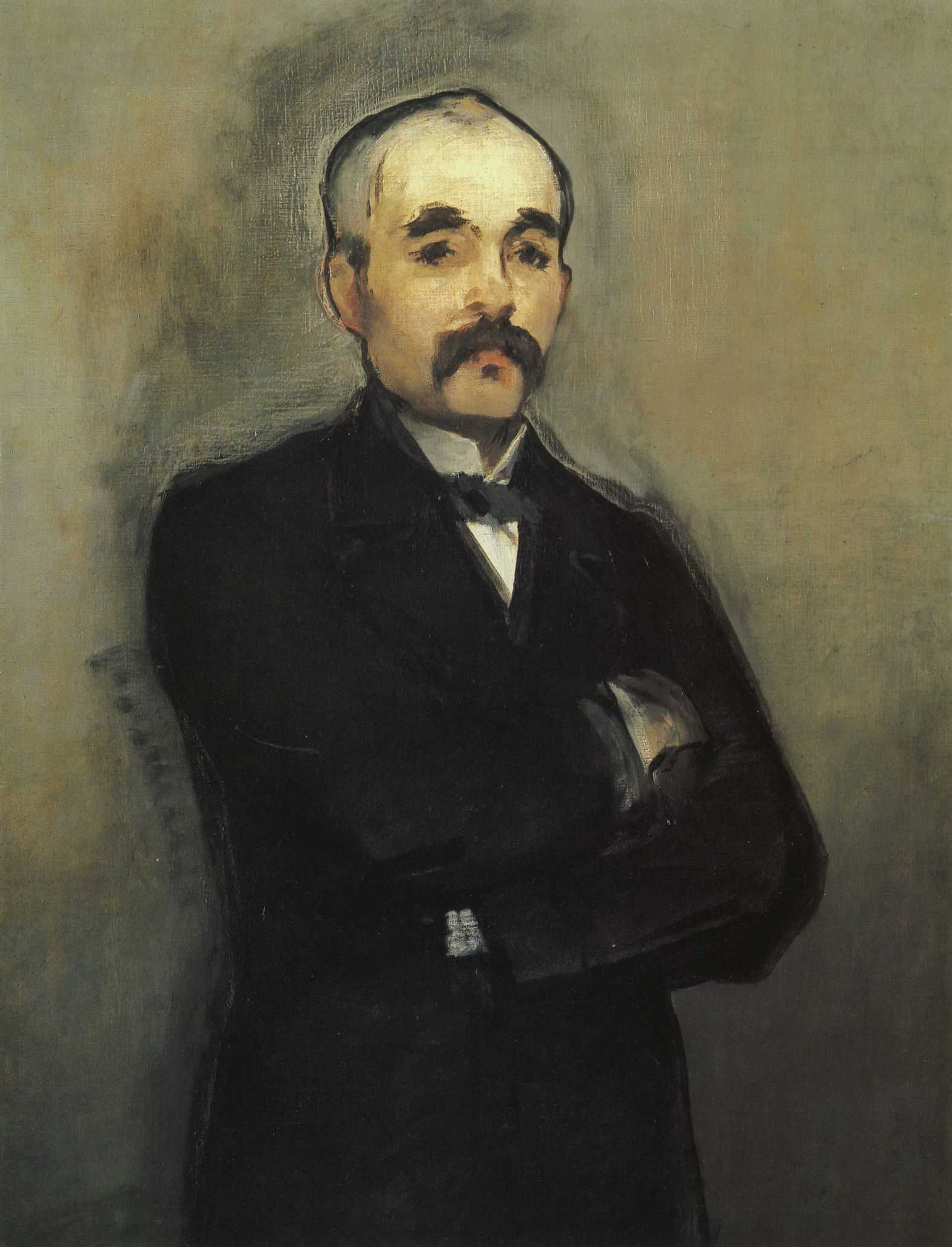 Reproduction du tableau « Georges Clemenceau - Édouard Manet » par Alpha Reproduction en peinture à l’huile