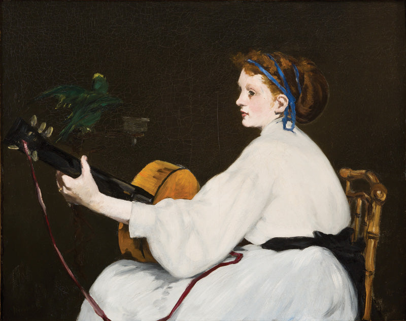 Reproduction du tableau « Le guitariste - Édouard Manet » par Alpha Reproduction en peinture à l’huile
