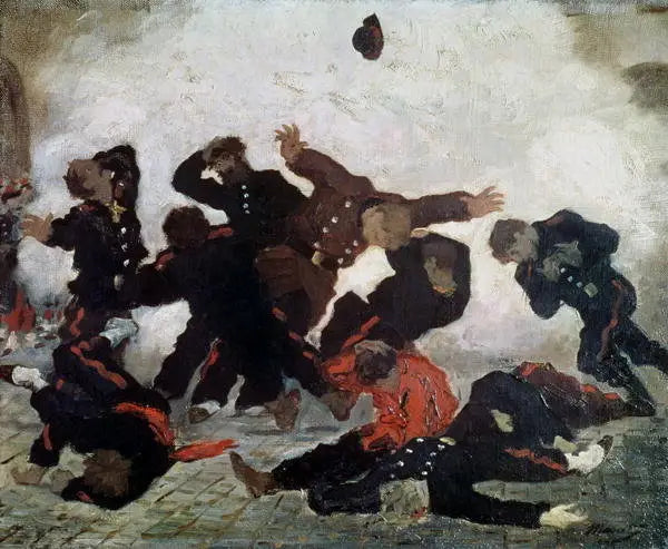 Eksplosjonen - Édouard Manet