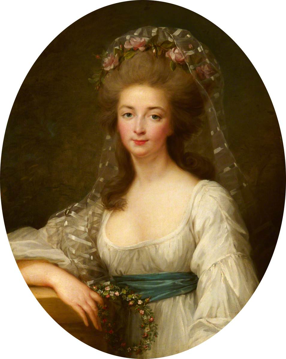 Princesse Élisabeth de Bourbon, princesse de France, « Madame Élisabeth » (1764-1794) - Élisabeth Vigée Le Brun