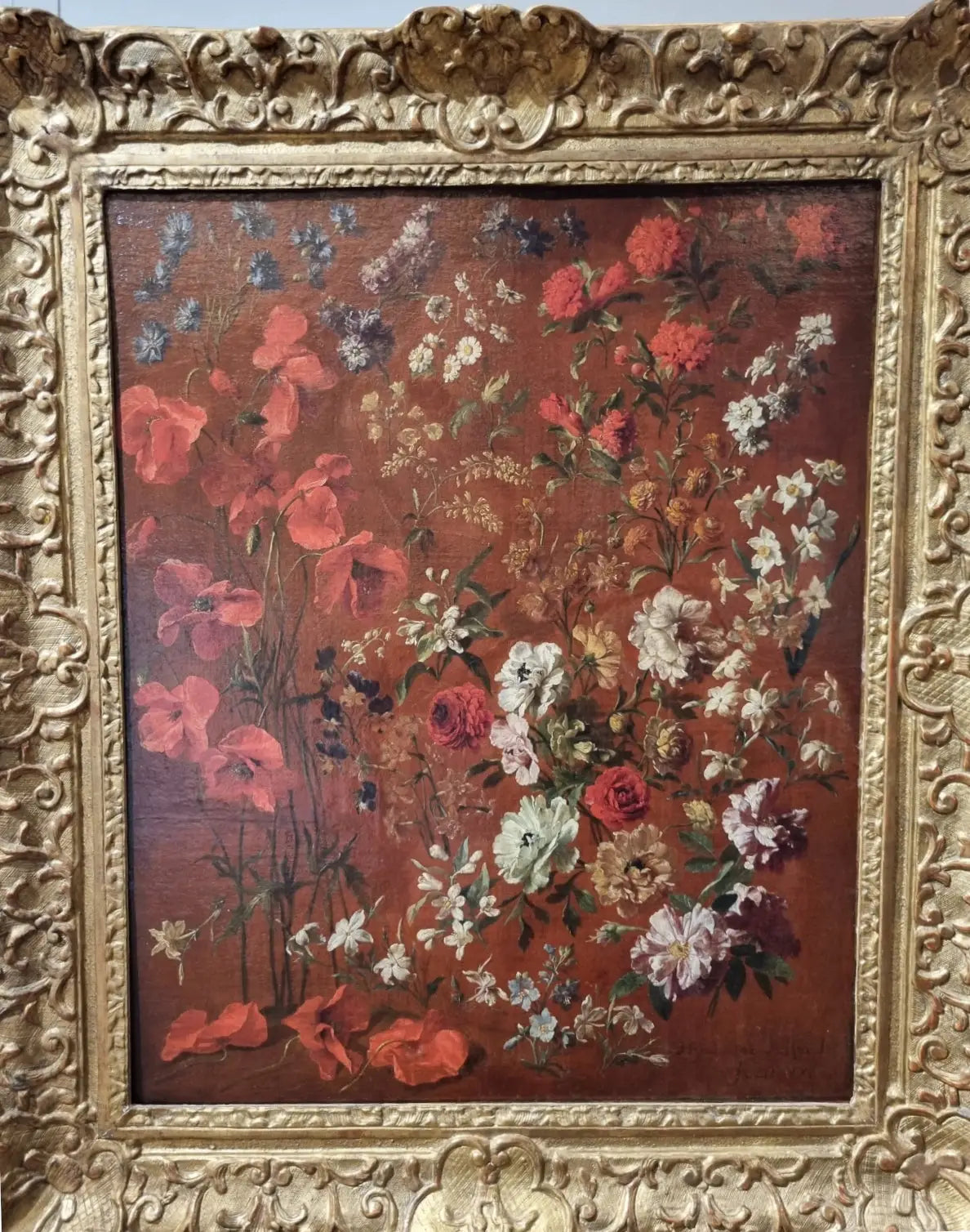 Étude de fleurs - Hyacinthe Rigaud - Alpha Reproduction