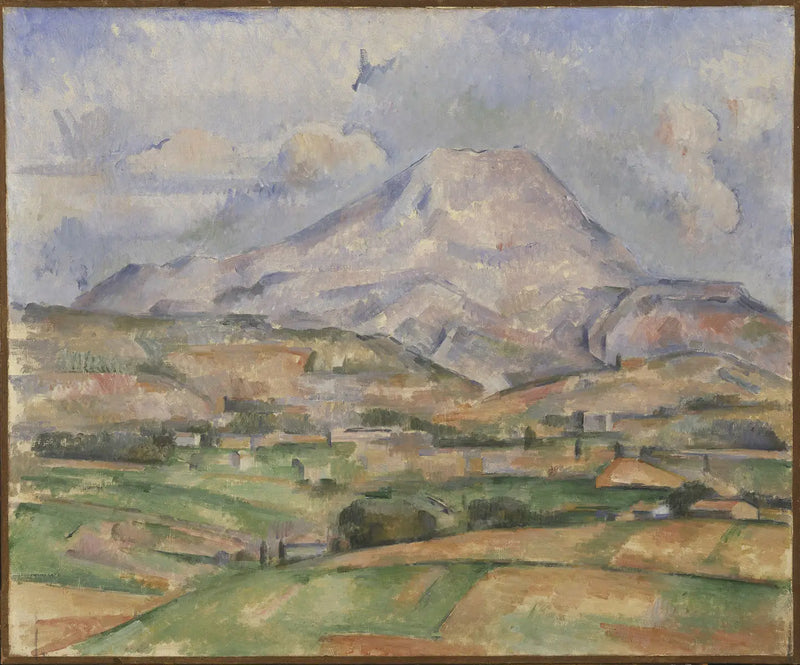 Den hellige fjellet Sainte-Victoire - Paul Cézanne