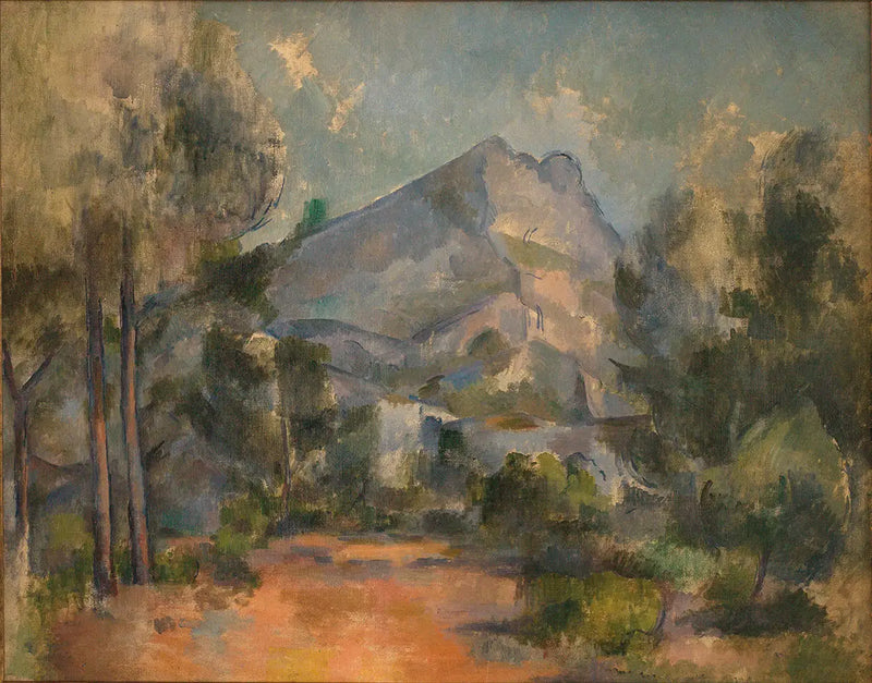 Den hellige fjellet Sainte-Victoire - Paul Cézanne