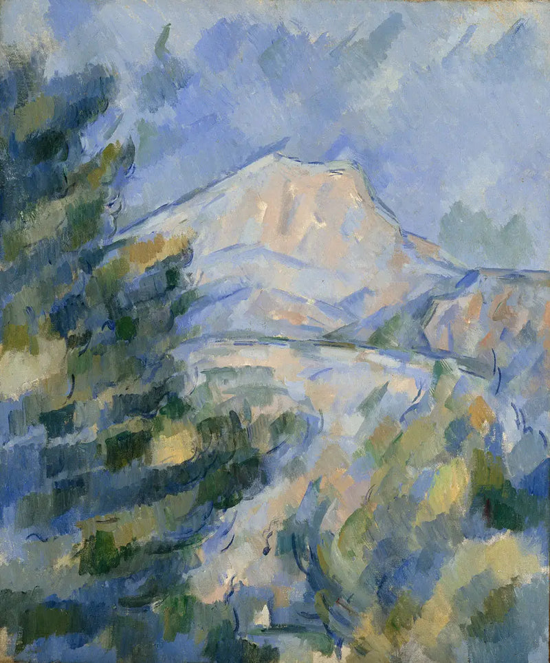Den hellige fjellet Sainte-Victoire - Paul Cézanne