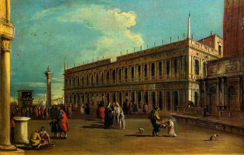 Venise : La Piazzetta - Canaletto