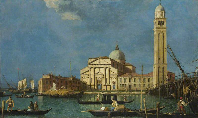 Venise : San Pietro in Castello - Canaletto