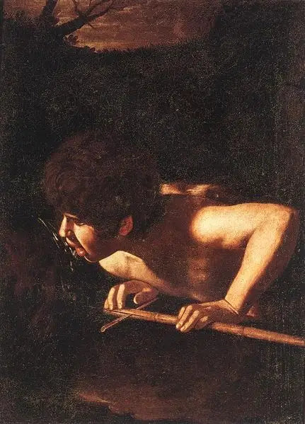 Saint Jean-Baptiste ved fontenen - Le Caravage
