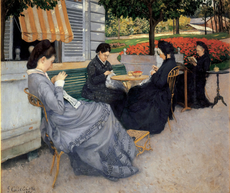Portretter på landet - Gustave Caillebotte